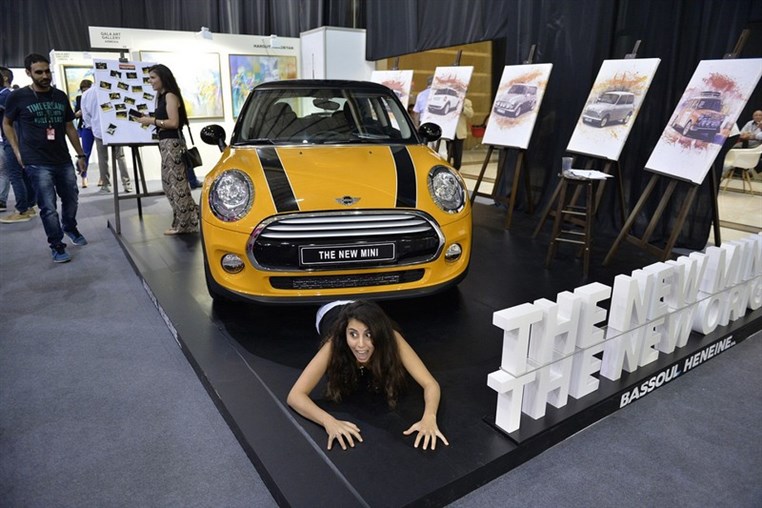 MINI gets creative at the Beirut Art Fair 2014